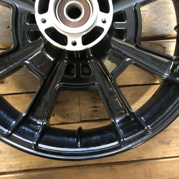 Indian Scout Bobber rear wheel with bearings